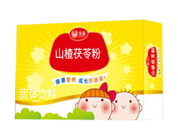 山楂茯苓粉(水果味)(固體飲料)